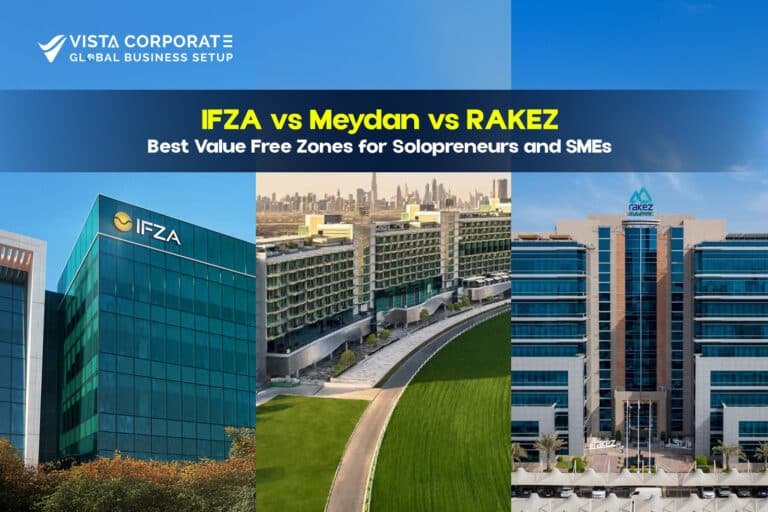 IFZA vs Meydan vs RAKEZ