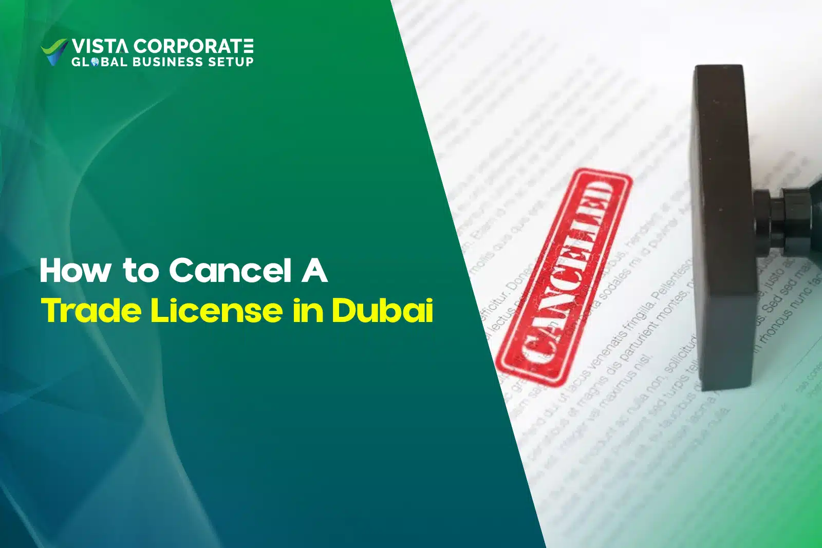 How to Cancel A Trade License in Dubai