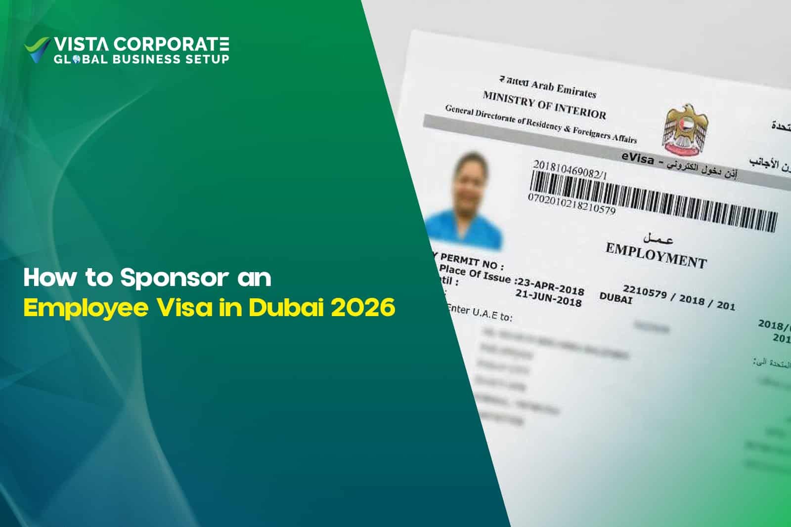How to Sponsor an Employee Visa in Dubai 2026
